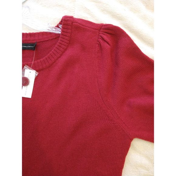 NWT Essential Button Back Red Sweater Dress Size XXL - Picture 10 of 10